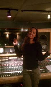 Model & Songwriter Sophie Auster mixing & mastering her EP