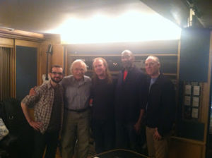 Jazz Legends Ron Carter, Gene Bertoncini, David & Bruce Becker at Threshold Recording Studios NYC