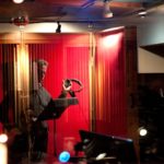 Michael Douglas voice-over at Threshold Recording Studios NYC