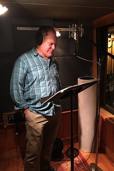 Jay O' Sanders voice-over at Threshold Recording Studios NYC