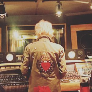 Cyndi Lauper at Threshold Recording Studios NYC