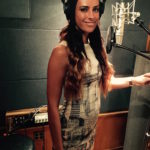 Singer in Booth Threshold Recording Studios NYC