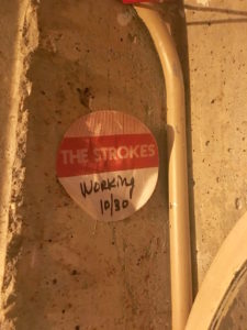 The Strokes Up on The Wall at Threshold Recording Studios NYC
