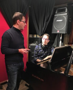 Philip Pelkington & Matt Russell at Threshold Recording Studios NYC